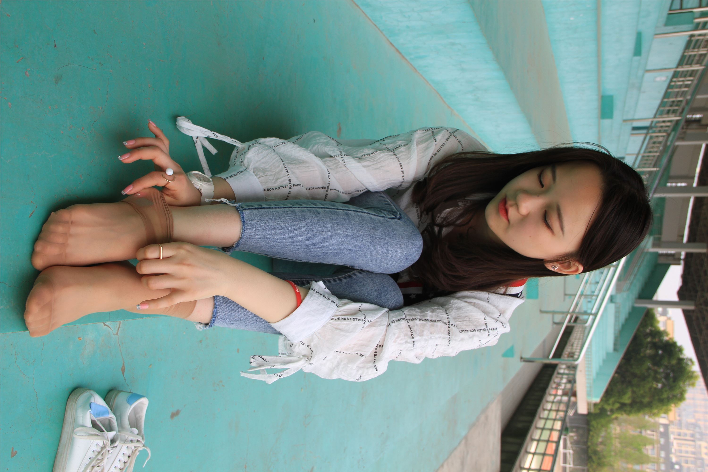 自由摄影 No.002 我为我喜欢的袜子代言[102P-621